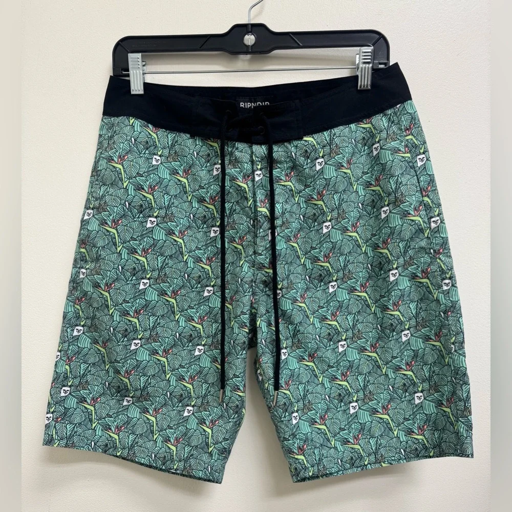 Ripndip Nermal Leaf Board Shorts